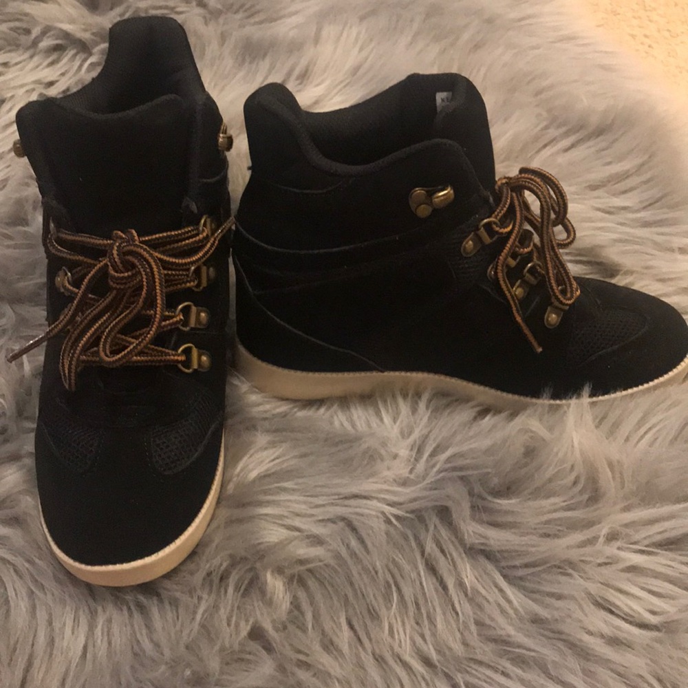 Wedge sneakers!!